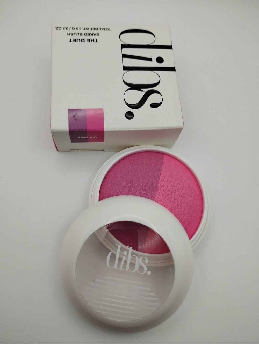 dibs. The Duet Baked Blush Two-Tone VIP Pink BNIB